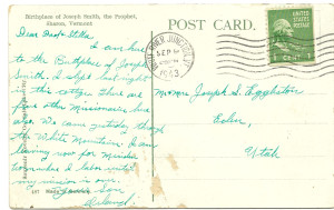 Orland postcard back