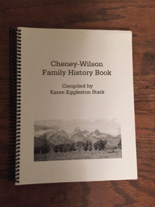 Cheney-Wilson Family History Book