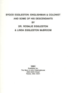 Bygod Eggleston by Dr. Rosalie Eggleston & Linda Eggleston McBroom