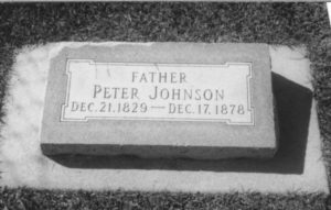 Peter Johnson grave