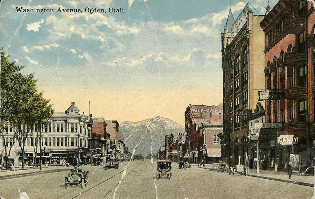 Postcards Washington Ave Ogden, Utah