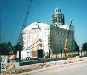 Nauvoo LDS Temple in 2001